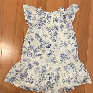 gap kids floral dress- like new
